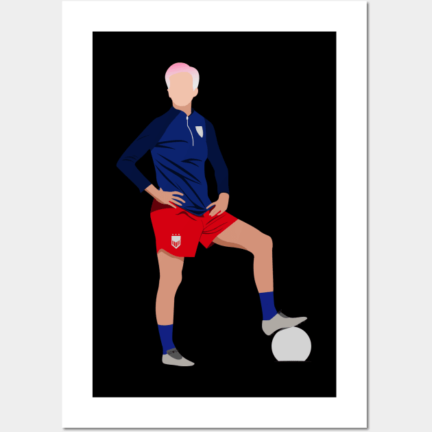 Megan Rapinoe Wall Art by matheasland